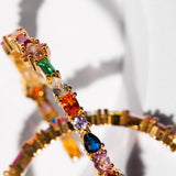 De Adriana oorringen - gold plated