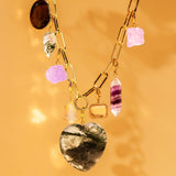 The Aura Necklace set - gold plated