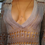 De Grazia belly chain – gold plated