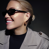 The Sienna oorringen - gold plated