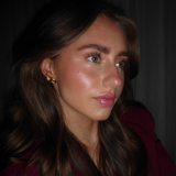 The Valentina studs - gold plated