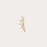 De Lia piercing rechterkant - verguld