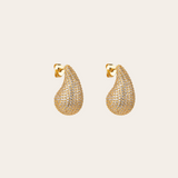 De Gia oorbellen - gold plated