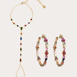 De Sunkissed set - gold plated