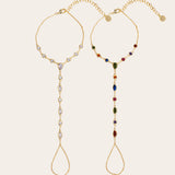 De Radiant Glow set - gold plated