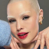 De Chunky oorringen - gold plated