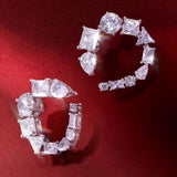 De Confidence oorbellen - sparkle