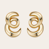 De Gabriella oorbellen – gold plated