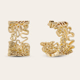 De Elvira Hoops – gold plated