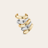 De Alba Ear Cuff – gold & silver plated