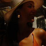 De Giulia oorbellen - gold plated