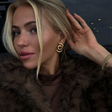De Gabriella oorbellen – gold plated