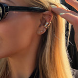 De Alba Ear Cuff – gold & silver plated