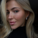 De Sophia oorbellen - silver plated