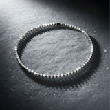 De Lana Tennis ketting - silver plated