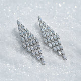 De Holly oorbellen - silver plated