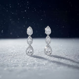De Vivien oorbellen – silver plated