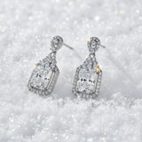 De Sophia oorbellen - silver plated