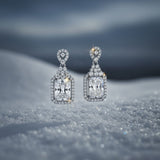 De Sophia oorbellen - silver plated