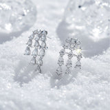 De Gloria oorbellen – silver plated