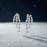 De Gloria oorbellen – silver plated