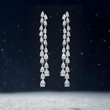 De Marilyn oorbellen – silver plated