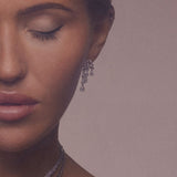 De Gloria oorbellen – silver plated