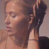 De Gloria oorbellen – silver plated