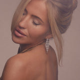 De Holly oorbellen - silver plated