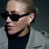 The Sienna oorringen - gold plated