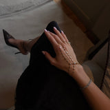 De Aurelia hand chain - gold plated