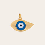 De Evil Eye pendant - gold plated