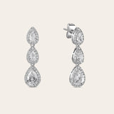 De Vivien oorbellen – silver plated