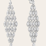 De Holly oorbellen - silver plated