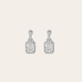 De Sophia oorbellen - silver plated