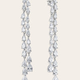 De Marilyn oorbellen – silver plated