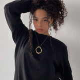 De Kourtney ketting - gold plated