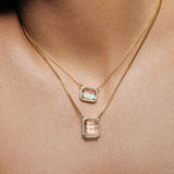 De Connection letter ketting - gold plated