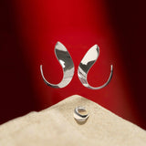 De Daring Dune set - silver plated