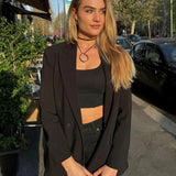 Het Kourtney koord - zwart