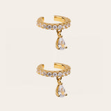 De Chloe ear cuff set - gold plated