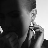 De Carmen studs - silver plated