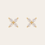 De Celia studs - gold plated
