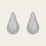 De Gia oorbellen - silver plated