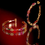 De Sunkissed set - gold plated