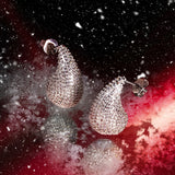 De Gia oorbellen - silver plated