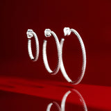 De Go-To Glam oorringen S - zilver