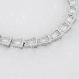 De Grace Tennis armband – silver plated