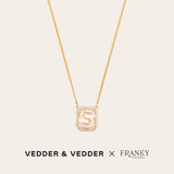 De Connection letter ketting - gold plated