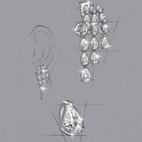 De Gloria oorbellen – silver plated